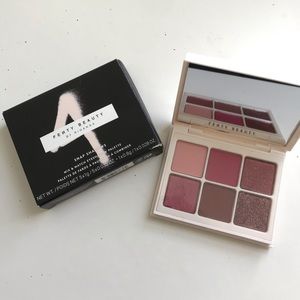 Fenty beauty snap shadow palette (4 Rose) Unused!